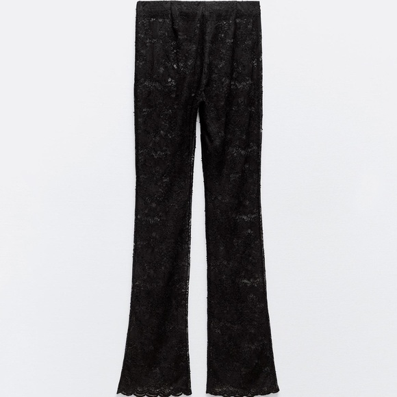 ZARA 2 PIECE SET LACE TOP AND LEGGINGS - Picture 10 of 12